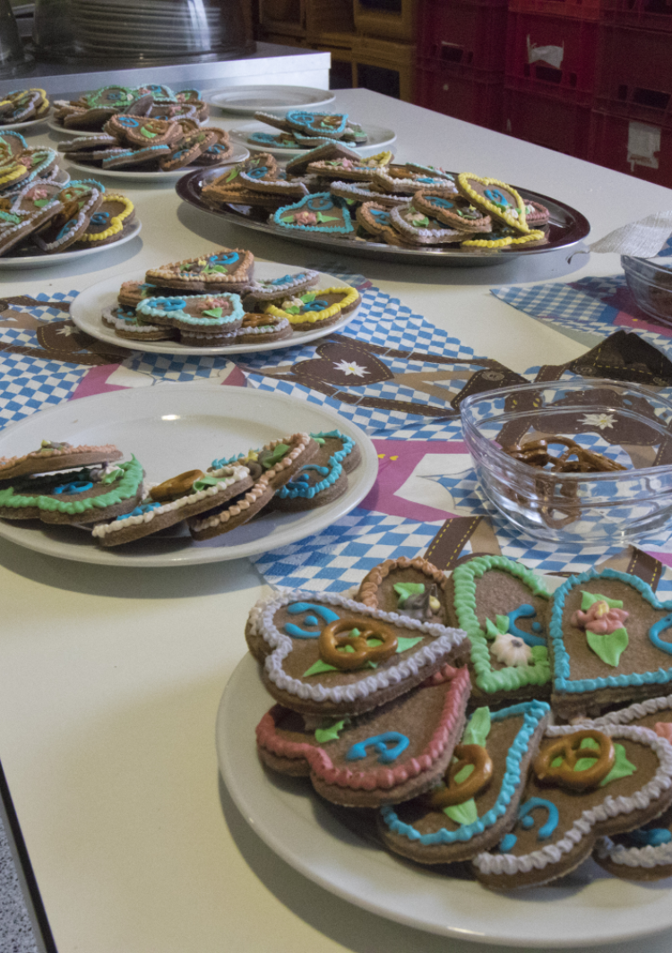 Kekse von Leistungsberechtigten gebacken